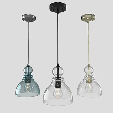Tiffany's Nefelt glass pendant