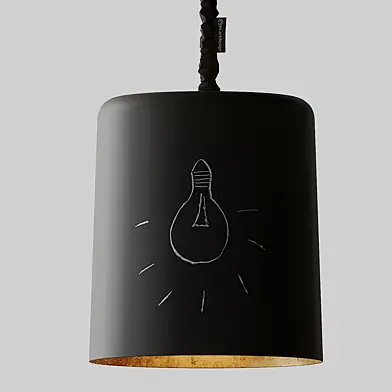 Bin Lavagna Pendant by Ocilunam for In-Es Art Design