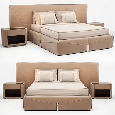 Visionnaire Bastian Bed