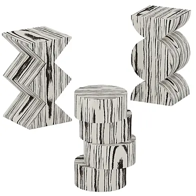 Baker wood table set