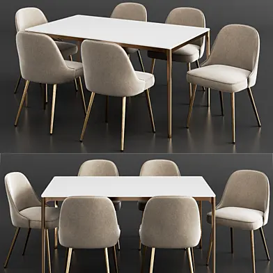 West Elm Dinning Set 22