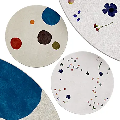 Circle rugs | №057