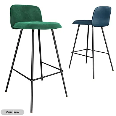 Molly Stool Green