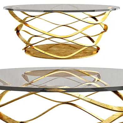 Neolitico Metal Coffee Table by Reflex of Italy
