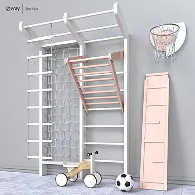 Children playground Furniture toys set