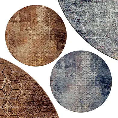 Circle rugs | №064