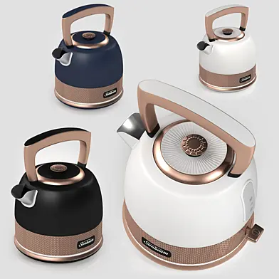 sunbeam classic bronze pot kettle