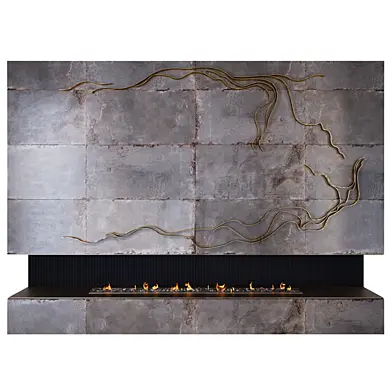 Decorative fireplace Line