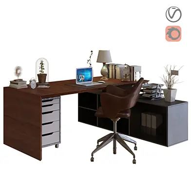 wooden work table