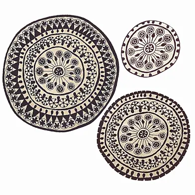 Ковёр Rangoli от Nanimarquina