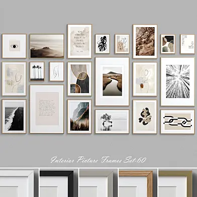 Interior Picture Frames Set-60