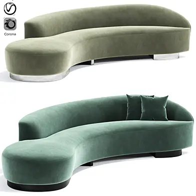 Navii Long Curved Sofa