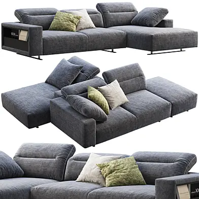 BoConcept Hampton chaise lounge fabric sofas (2 options)
