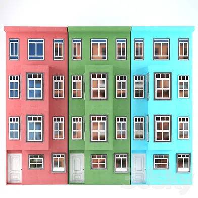 colorful buildings