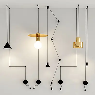 Linear sconces collection