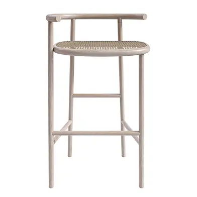 SINGLE CURVE BAR STOOL BY NENDO