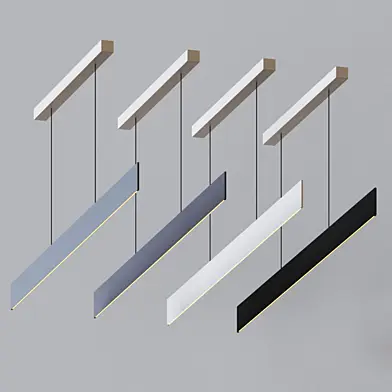 After 8 Linear Pendant Light by Molto Luce