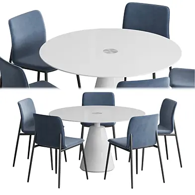 Boconcept Madrid table Newport chair