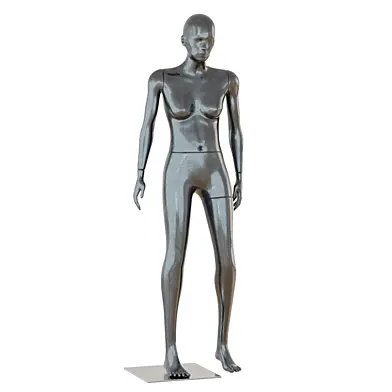Black Standing Female Mannequin 67