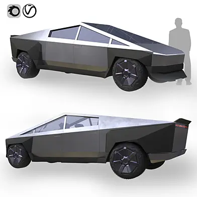 Tesla Cybertruck tuning version
