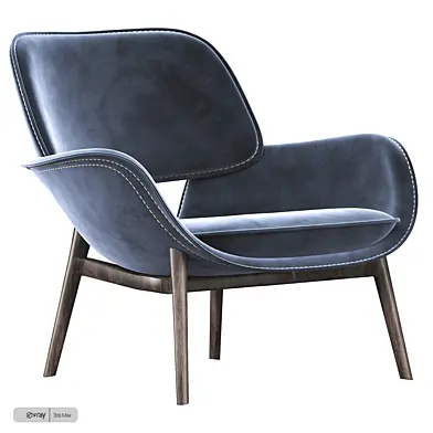 Poltrona Frau Martha chair