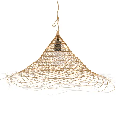 Rattan lamp