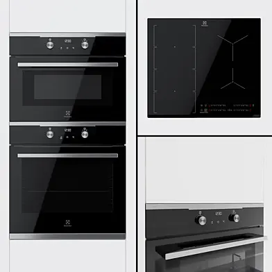 Electrolux - духовой шкаф OKE6P71X, VKL6E40X и варочная поверхность IPE6455KF.