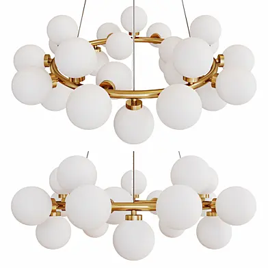 Garda Decor. Светильник потолочный Шары 91GH-025