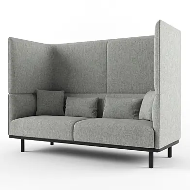 mart 2-seater high back meraki