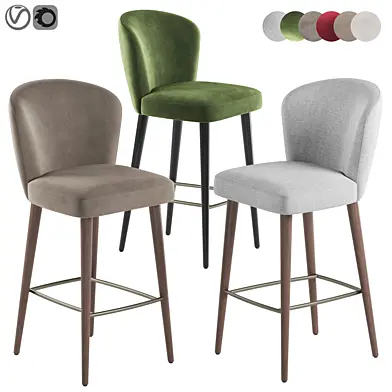 Minotti Aston barstool