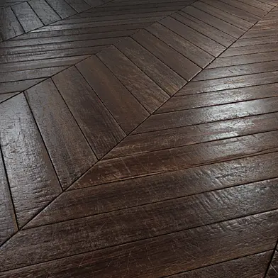 Old chevron Parquet - PBR textures