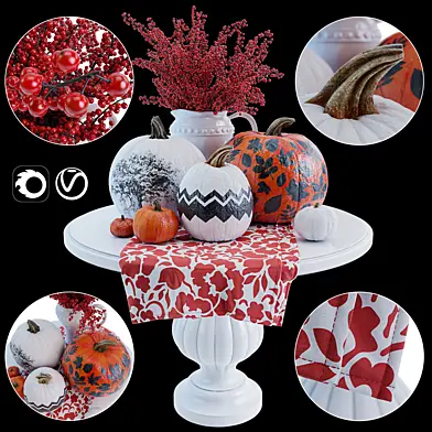 Декоративная композиция Тыквы/Decor Pumpkin