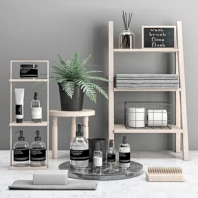 Modern Bathroom Decor Set