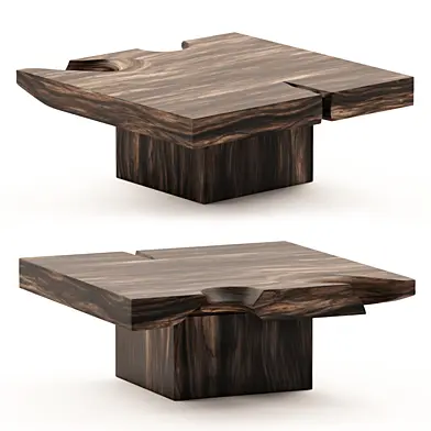 Organic Suar Wood Coffee Table
