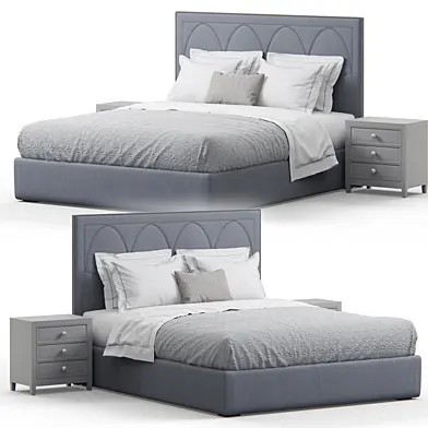Regan Upholstered King Bed