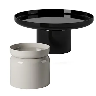 PLUVIAL table set. David Design