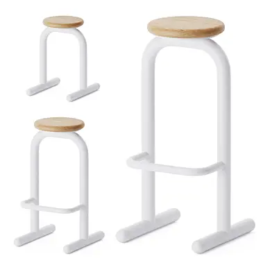 Sir Burly High Stool by Dowel Jones