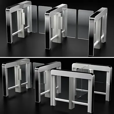 Сенсорные турникеты c раздвижными створками /  Sensor sliding gate turnstiles
