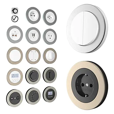 Berker R.classic Stainless steel and aluminum