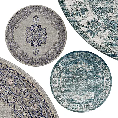 Circle rugs | №128