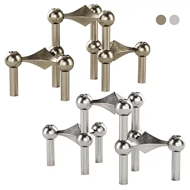 Modular Candlesticks by Caesar Stoffi and Fritz Nagel / Модульный подсвечник