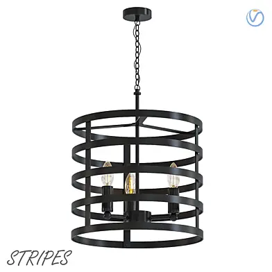 Stripes Chandelier
