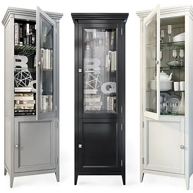 Шкаф книжный, витрина RFS Бруклин. Cabinet, bookcase by MebelMoscow