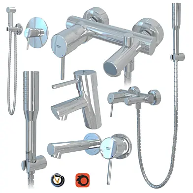 Набор смесителей GROHE BauConcetto