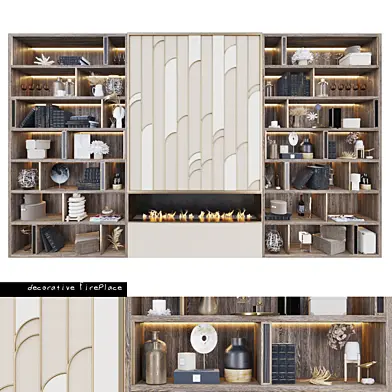 decorative fireplace II