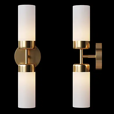 Eddis Bathroom Double Wall Lamp