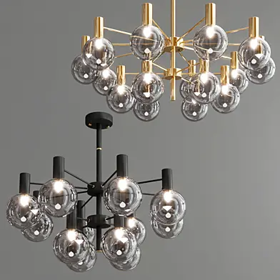 led light chandeliers