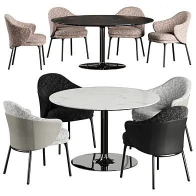 Minotti angie dining Oliver Dining Table