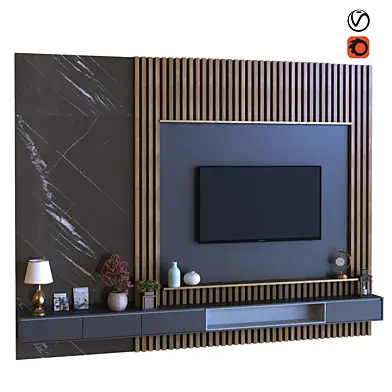 tv wall set 012