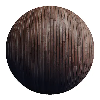 Striped Wood + Light Panels E / PBR 4K / 2 Mats